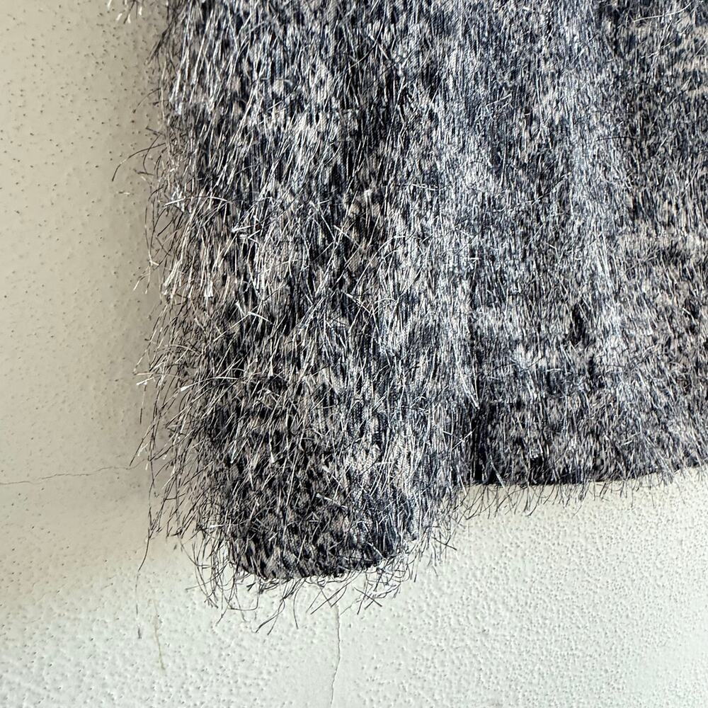 Banana Republic Shift Dress Soft Eyelash Fringe‎ Snakeskin Cocktail Party 10 NWT - Picture 2 of 6